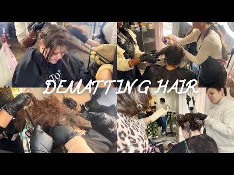 Detangling Extremely Matted Hair in 2 days