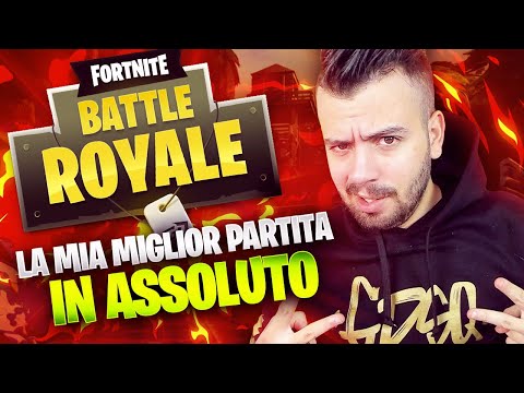 LA MIA MIGLIOR PARTITA IN ASSOLUTO! - FORTNITE IN SOLO