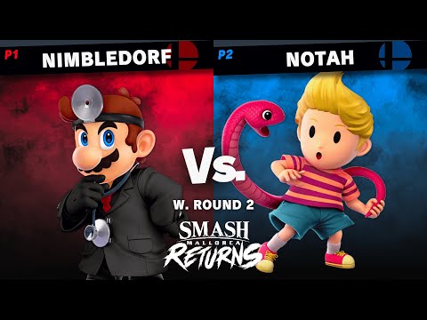 Smash Mallorca Returns - Winners Round 2 - Nimbledorf (Dr. Mario) VS Notah (Lucas)