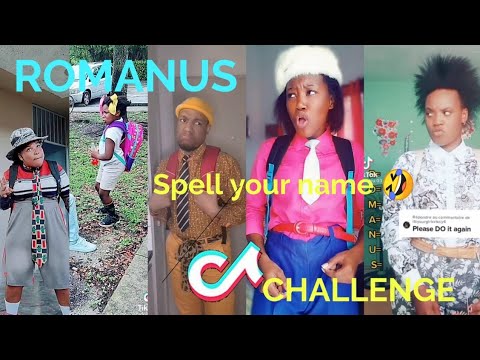 TIKTOK VIDEOS THAT MADE MY DAY.ROMANUS SPELL YOUR NAME CHALLENGE🤣
