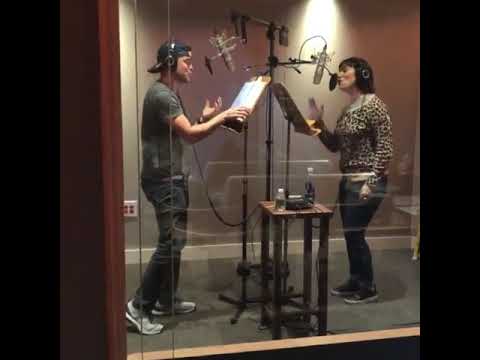 Jeremy Jordan (Varian) And Eden Espinosa (Cassandra) "Nothing Left To Lose" Recording Session!