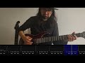 LACUNA COIL - Reckless - Guitar cover - lesson - tutorial with tabs