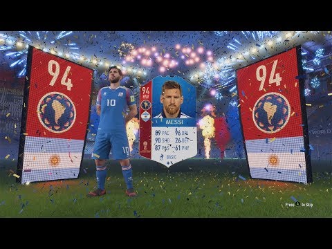 WORLD CUP MODE! GUARANTEED ICON SBC & CRAZY PACK OPENING! FIFA 18 WORLD CUP MODE