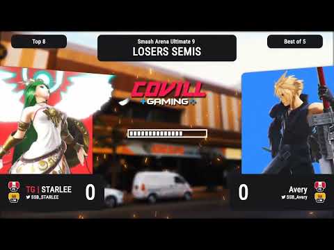 SAU9: Losers Semis - Avery (Cloud, Corrin) Vs. TG | Starlee (Palutena, Dark Samus)