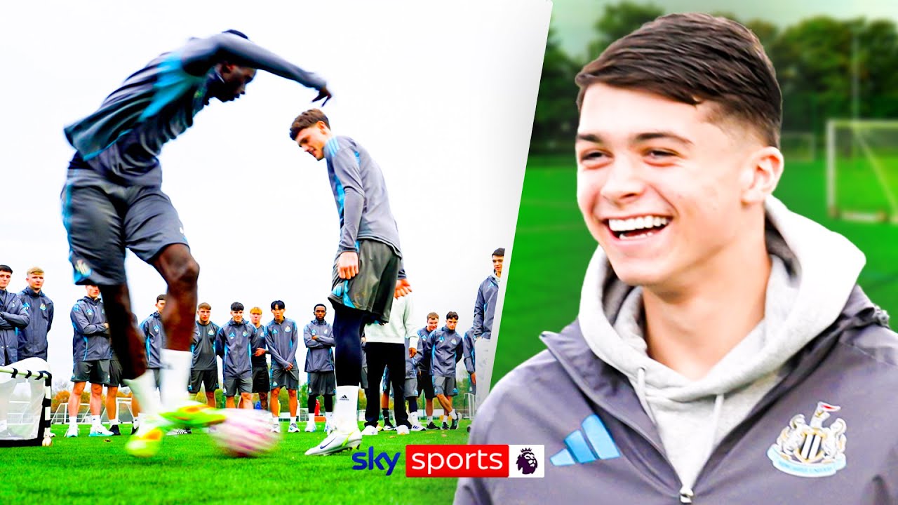 Lewis Miley Judges ULTIMATE Wonderkid Skill Challenge! | Newcastle Skill Showdown