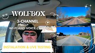 🔥Wolfbox 3-Channel Dash Cam. Full Unboxing, Install, and Live Testing!