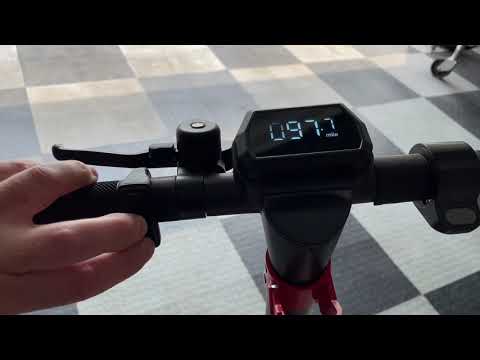 Set or Disable Security Code on the GOTRAX G4 Electric Scooter