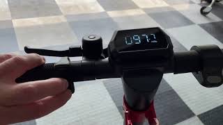 Set or Disable Security Code on the GOTRAX G4 Electric Scooter