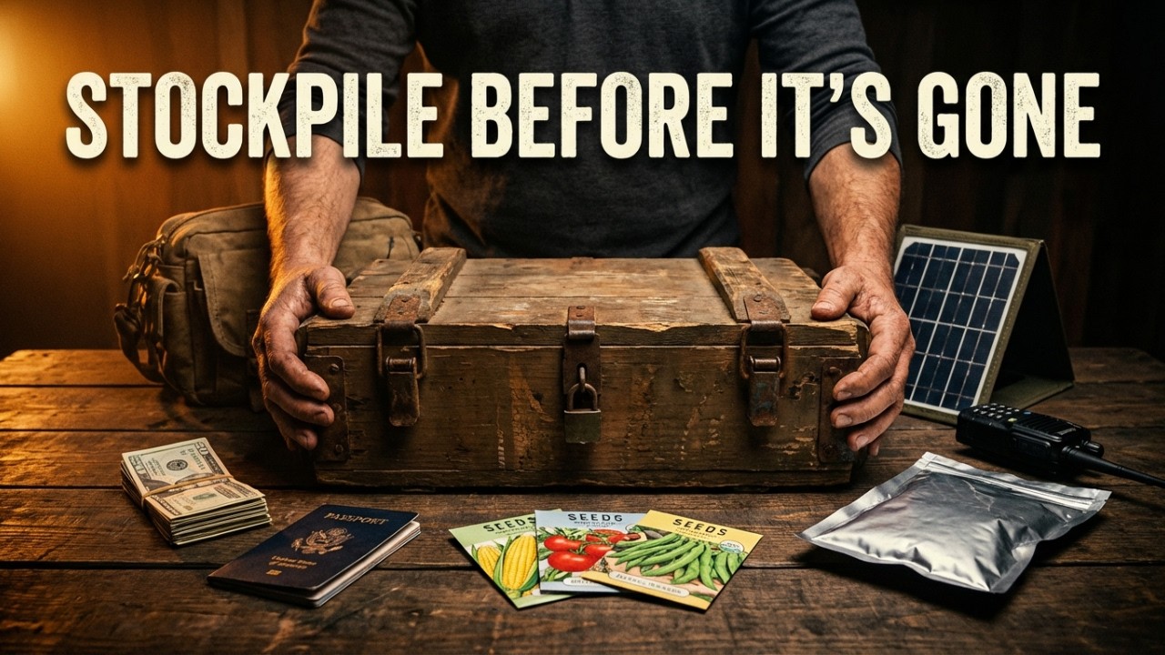 10 Survival Items to Stockpile NOW Before They're Gone | Prepper List 2026