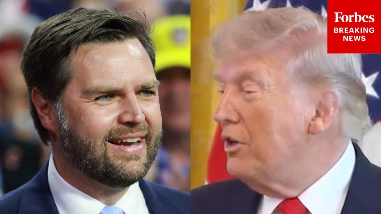 Video | 'He's Lost Weight!': Trump Pokes Fun At JD Vance During Remarks About Negotiations With Iran