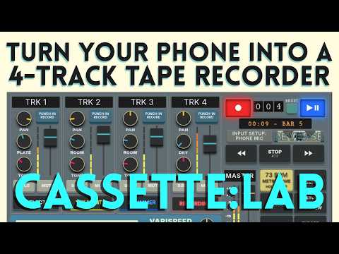 Cassette Lab 4-Track Recorder video thumbnail