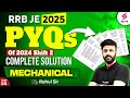 RRB JE 2025 Preparation RRB JE Mechanical Previous Year Question Paper Solution By Rahul Sir
