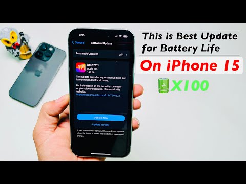 iOS 17.1 vs iOS 17.2.1 on iPhone 15! - Battery Life Review on iOS 17.2.1