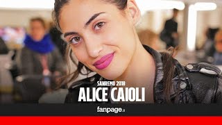 Alice Caioli pronta per Sanremo: &quot;Specchi rotti è un invito a volersi più bene&quot;