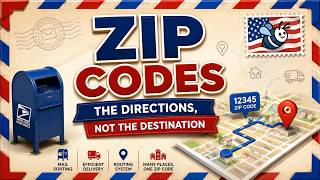 Your ZIP Code Is the Directions, Not the Destination | How Postal Codes Really Work