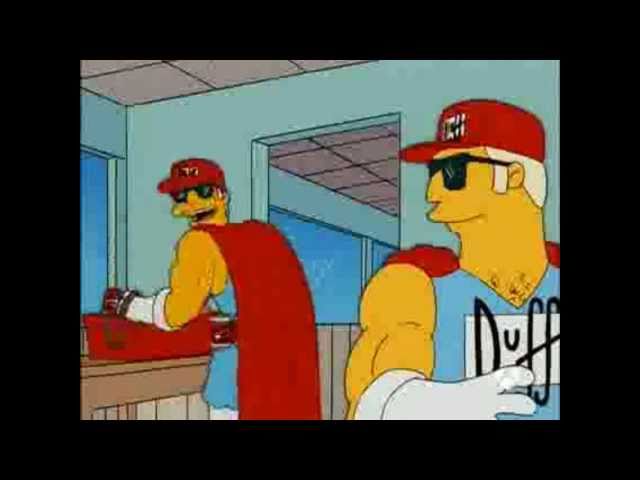 Vídeo relacionado con DISBACANAL Disfraz Duffman Los Simpsons hombre - L