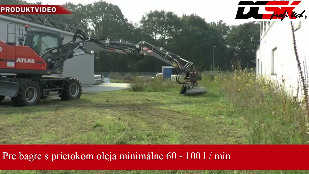 Jansen BM-120 karos mulcsozó