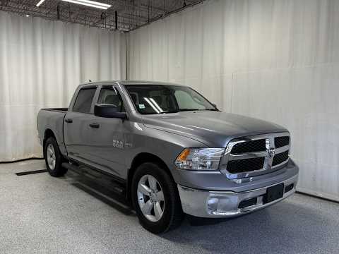 2024 Ram 1500 Classic Tradesman 4x4 Crew Cab 5'7" Box in Silver for sale at Park Mazda in Sherwood Park, AB