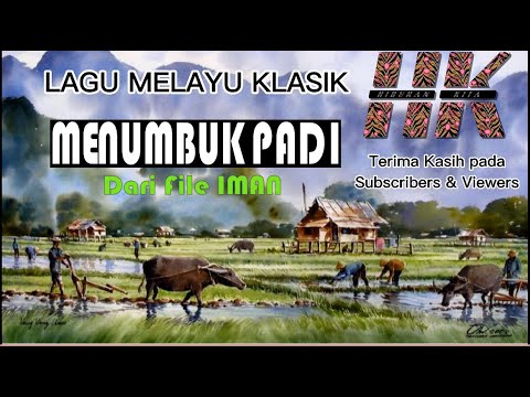 MENUMBUK PADI Lagu Melayu Klasik nyanyian Jasni dan Momo Latif