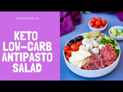 Keto Low-Carb Antipasto Salad Recipe