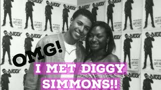 Meeting Diggy Simmons!