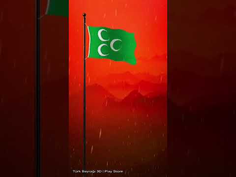 Türk Bayrağı 3D - Canlı Duvar video thumbnail