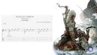 Assassin's Creed III - Main Theme - Fingerstyle Guitar Tab Sheet Music