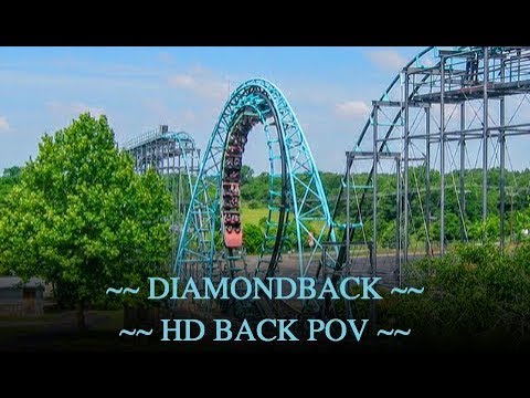 Back row point of view footage of Diamondback