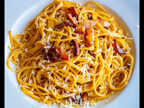 How to Make Spaghetti alla Gricia. the "other" classic Roman Pasta!