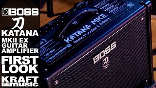 Video thumbnail for Boss Katana MKII EX 2023 - First Look by Kraft Music
