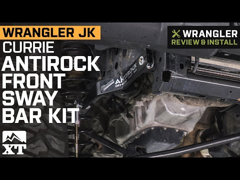 Jeep Wrangler JK Currie Antirock Front Sway Bar Kit Review & Install