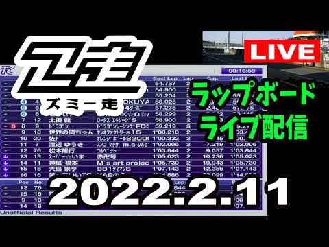 ズミー走　ラップボードライブ配信　2022年2月11日