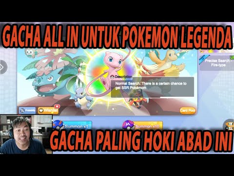🔥🔥GACHA ALL IN UNTUK DAPATKAN POKE LEGENDA [GRADE SSR] - POKEMON WORLD