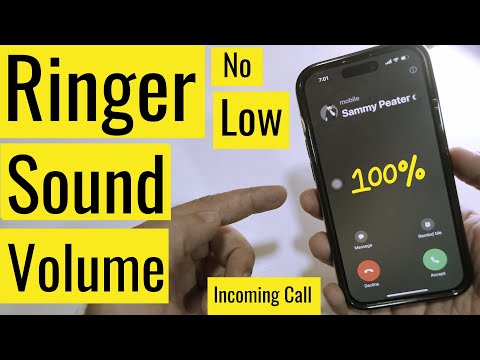 Fix No Ringer Sound or Low Volume on iPhone in iOS 17.7 (iPhone 15 Pro Max, 14, 13, 12, 11)
