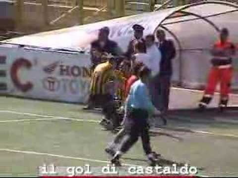 JUVE STABIA - MORRO DORO GOL DI CASTALDO