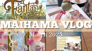 【vlog】Dヲタの休日in舞浜|ヴァネロペの限定ケーキセット|リゾートラインのスタンプラリー【ハイピリオンラウンジ】