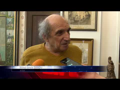 Mihai Gruia Sandu, in rolul Cavalerului de Ripafratta din piesa "Hangita", pe 26 martie