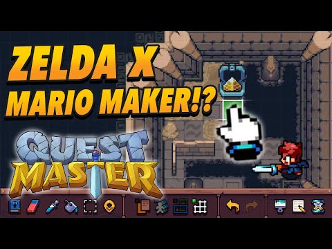 Zelda x Mario Maker? We've Played Quest Master and it's Rad!