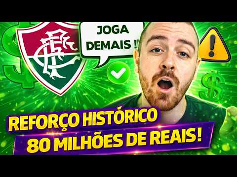 🟢 URGENT! FLUMINENSE CLOSES BIGGEST SIGNING IN HISTORY! COME BE HAPPY! FLUMINENSE NEWS
