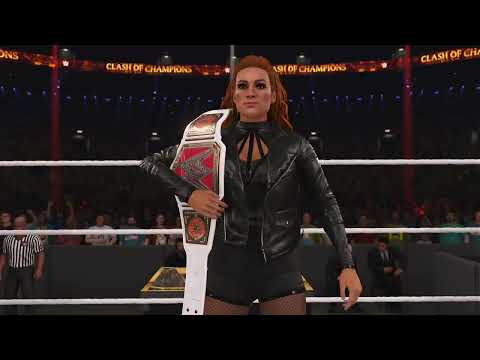 WWE 2K22: Stacy Keibler VS. Becky Lynch (Female Match)