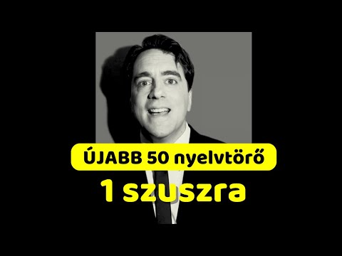 Nyelvtörőlavina – 50 mondat egy szuszra?! | Sövegjártó Áron | VERSmindenÁRON