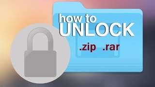 How to unzip password protected file