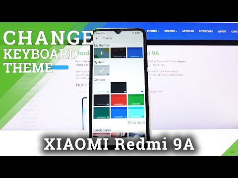 How to Change Keyboard Theme on XIAOMI Redmi 9A – Personalize Keyboard Look