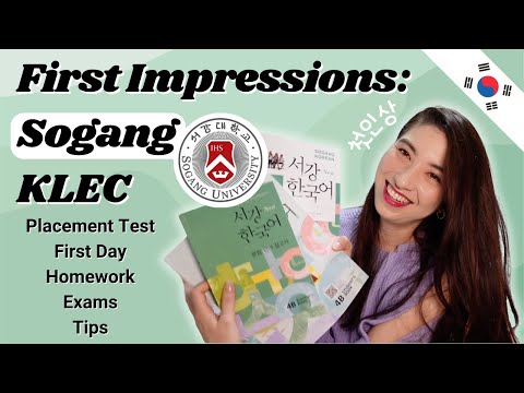 Studying Korean at SOGANG UNIVERSITY KLEC 🇰🇷 Everything about the Placement Test, First Days + Tips!