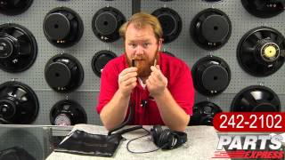 Video thumbnail for Shure SRH440 Professional Headphones by Parts Express