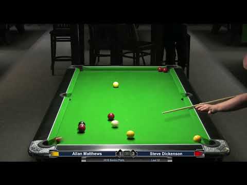 2019 Senior Plate 4 - Last 32 - Allan Matthews v Steve Dickenson