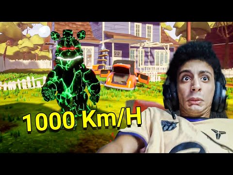 اسرع نسخة ل فريدي💀🔥|hello neighbor 4