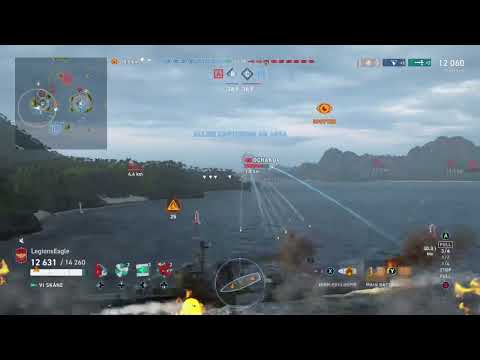 HSwMS Skåne — Really? At one second (World of Warships: Legends)