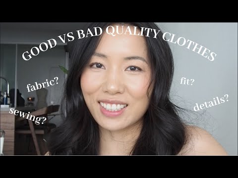 How to tell the difference between good and bad quality clothes (in 5 easy points!)