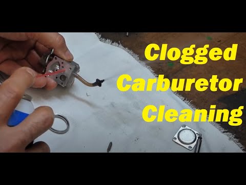 How To Clean a Clogged Carburetor on a 2 Cycle/2...